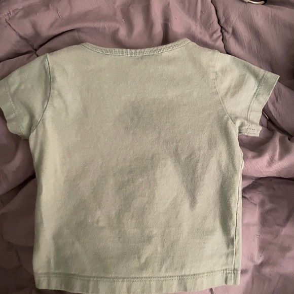 Baby Boden Light Green Adventure Badger Appliqué T-Shirt 6-12M - Picture 3 of 6